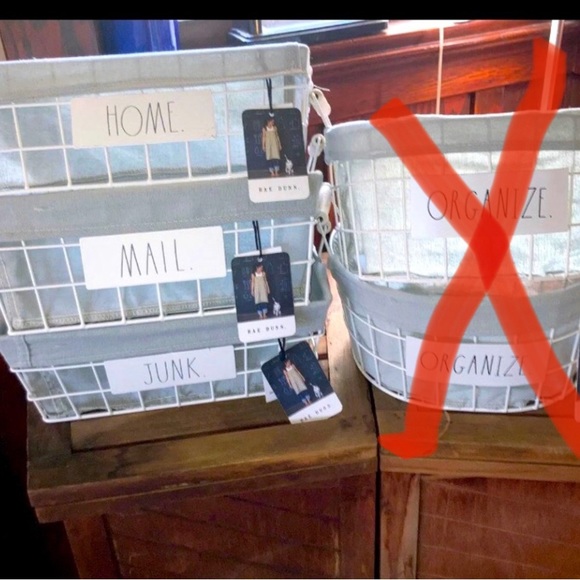 Rae Dunn Basket Bundle - Picture 3 of 4